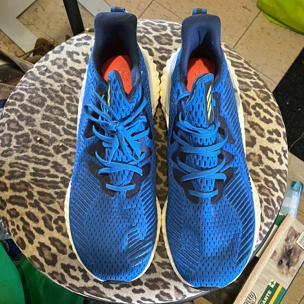 Adidas Blue Running Shoes. Size 12.